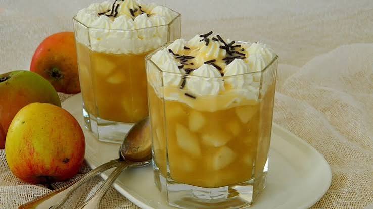 Apple Berry Pudding