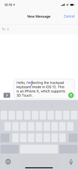 Apple S Coolest Keyboard Trick Became Even Better In Ios 12 Keyboard Hacks Keyboard Ios