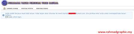Modul lupa kata laluan 1. Cara Semak Penyata Ptptn Online