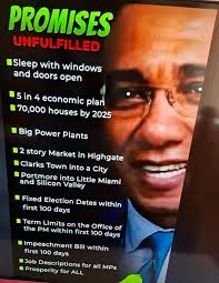A VOTE FOR ANDREW or MARK or the PSOJ Oligarchs' two Colonial Parties is a  vote for more empty promises. You have now suffered 80+ years of massive  corruption and election deception.