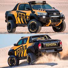 Toyota Hilux Tonka Concept 2017 Picape E Criacao Da Toyota Australiana Em Parceria Com A Marca De Miniaturas Tonka Toyota Hilux Toyota Trucks Toyota Tundra Trd