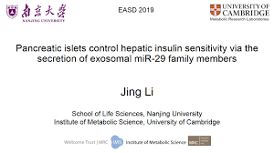 Julia star ims session / britain's got talent Pancreatic Islets Control Hepatic Insulin Sensitivity Via The Secretion Of Exosomal Mir 29 Family Virtual Meeting Easd