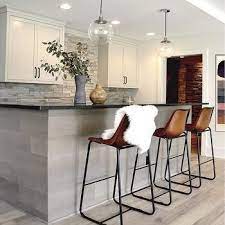 Our artefac bar stools are a favorite choice of restaurants and hotels from around the world. Gray Oak Kitchen Island With Leather Counter Stools Home Decor Kitchen Kitchen Bar Stools Wood Bar Stools