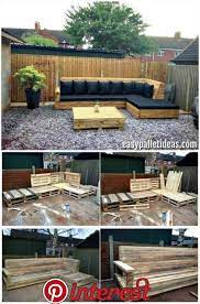 How I Made A Simple Yet Effective Pallet Corner Sofa Out Of 9 Euro Pallets For My Garden Palletcorner Palletg Diy Patio Pallet Patio Furniture Pallet Patio
