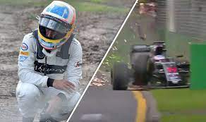 Update | renault confirms accident alonso. Video Fernando Alonso S Spectacular Crash At Australian Grand Prix F1 Sport Express Co Uk