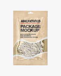 Download Bag With Anchovies Mockup Yellow Author PSD Mockup Templates