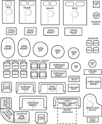 Interior design project 1/4 grid graph paper for furniture layouts. Furniture Drawings For Floor Plans Novocom Top