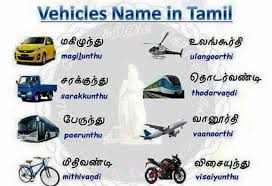 Tamil learn human body parts. Vehicle Names In Tamil Names Gernal Knowledge Breakfast For Kids