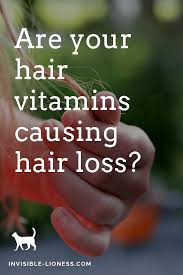 Other signs of vitamin a toxicity include skin discoloration, bone pain, excessive skin dryness, skin peeling and poor vision due to dry eyes. Are Your Hair Vitamins Causing Hair Loss