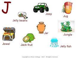 When teaching words for kids that start with j, kids might . More Words On J Momz Tutelage