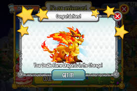 How To Get Double Flame Dragon City Complete Howto Wikies Its body has become at one with its flames, making it unextinguishable. how to get double flame dragon city
