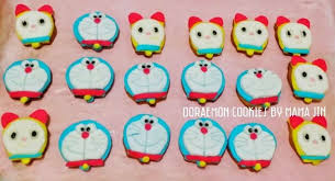  Singapore Home Cooks Doraemon Cookies By Clarine Lin Cookies Doraemon Sugar Cookie