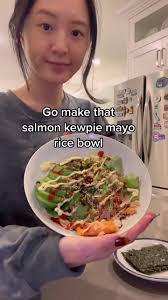 Salmon Rice Bowl Must Be Cindy