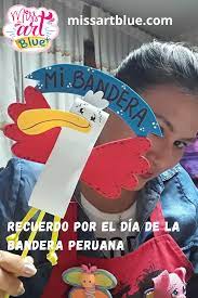 Manualidades dia de la bandera. Recuerdo Dia De La Bandera Peruana Dia De La Bandera Tarjeta Para Papa Manualidades Para Ninos