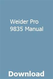 Weider Pro 9835 Manual Liretingna User Guide Repair