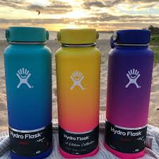 Black And White Ombre Hydro Flask 32 Oz Limited Edition Hawaii Collection Hydro Flask Ombre 40 Oz Wide Mouth Bottle Hydroflask Hydro Flask Bottle Hydro Flask Water Bottle