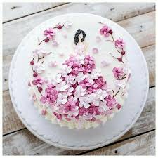 Pretty Floral Dress Cake Sweet Cakes Cupcake Cakes