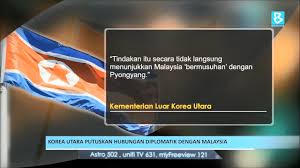 Walaupun etnis china di indonesia menjadi minoritas. Korea Utara Putuskan Hubungan Diplomatik Dengan Malaysia Youtube