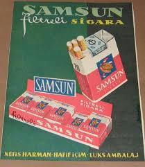 Samsun Poster Alkolsuz Icecekler Sigara