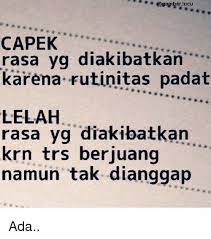 Meme Lucu Capek Gambar Meme Terbaru