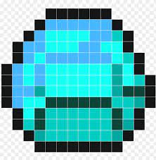 Although many people assume collecting art is only for millionaires, the truth. Minecraft Diamond Wall Decals Stickaz Minecraft Diamond Pixel Art Png Image With Transparent Background Toppng
