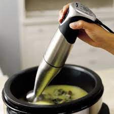 How To Use An Immersion Blender To Puree Soup Williams Sonoma