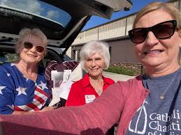 ARW's Iris Milligan and Connie...