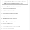 Students complete the clues and then guess the answers (which all begin with the. 1
