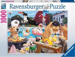 Save on ravensburger kids puzzles. Ravensburger Dog Days Of Summer 1000 Piece Jigsaw Puzzle