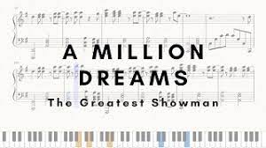 Find your perfect arrangement and access a variety of transpositions so you can print and play instantly, anywhere. A Million Dreams Piano Sheets Youtube