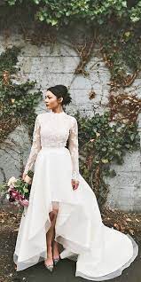 Get the best deals on vintage lace wedding dress. Trend Of The Year 21 High Low Wedding Dresses Wedding Dresses High Low Hi Low Wedding Dress Wedding Dress Long Sleeve