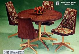 vintage dinettes from the '60s & '70s