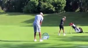 Junior golf tournaments can often be intimidating, even those without tiger and charlie woods. Social Media Reacts To Video Of Tiger Woods And Son Charlie On The Range Golfmagic