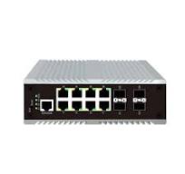 12-Port 10G Uplink L3 Managed PoE Industrial Ethernet Switch