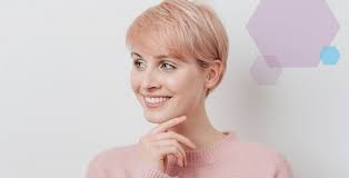 Cheveux blond fraise