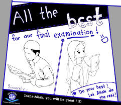 Persatuan belia islam nasional or pembina , is a malaysian muslim youth organisation based in kajang with branches in 30 states and 89 campus in malaysia. All The Best For Final Exam By Alfi Ramadhani On Deviantart