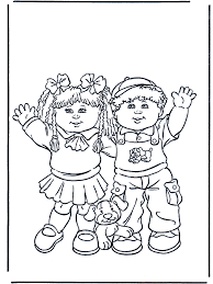 Madchen Und Junge Malvorlagen Kinder