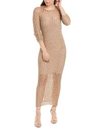 Balmain Womens Open Knit Maxi Dress 36 At Amazon Womens
