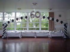 Black And White 60th Birthday Party Ideas Black And White Balloons Without The 60 Of Course 60th Birthday Party Decorations 60th Birthday Party 60th Birthday Ideas For Dad