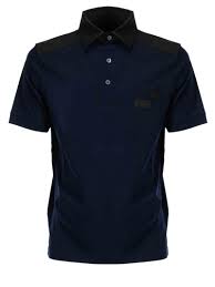 prada logo cotton polo shirt