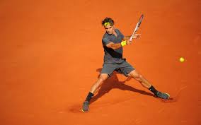 Things are looking up for @gael_monfils. Federer V Djokovic Roland Garros 2012 Semifinal Roland Garros Roger Federer Tennis