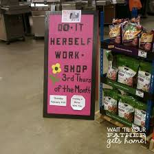 Home Depot Do It Herself Program Wait Til Your Father Gets Home Diy Workshop Easy Diy Crafts Business For Kids
