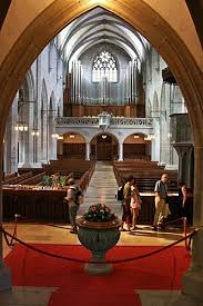 interior of fraumunster cathedral zurich switzerland zurich houses of the holy switzerland cities