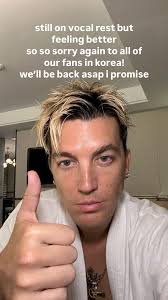 Paul Jason Klein update from Korea via LANY 's IG story. Feel better and  we'll see you soon, king! 🫶🏼✨️