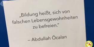 1947), also known as apo (short for both abdullah and uncle in kurdish), is a kurdish leader, leftist political theoretician, political prisoner and one of the founding members of the militant kurdistan workers' party (pkk). Anf Zitate Von Ocalan In Berliner Universitat