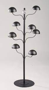 Hat Display Table Top Glass Table Lamp