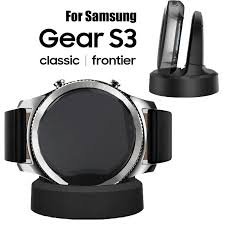 The samsung gear sport offers a high end stainless steel smartwatch with a user interface optimized for the wrist. Wireless Charging Dock Station Holder Charger With Micro Usb Cable For Samsung Gear S2 S3 Sport Classic Frontier Watch Charger Mobile Phone Chargers Aliexpress