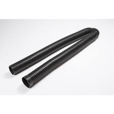 Solid single wall drain pipe with alternating sections of flexible and standard corrugated sections. Flex Drain Pro 4 In X 10 Ft Hdpe Solid Drain Pipe Black Hp410s Plumbing Patented Innovative 4 In X 10 Ft Solid Single W