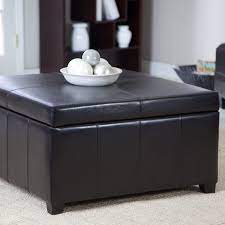 The avalon large square coffee table storage ottoman is upholstered in durable fabrics and is the answer to all your needs. Cape Town Large Leather Storage Ottoman Www Hayneedle Com Leather Storage Ottoman Leather Coffee Table Square Ottoman Coffee Table