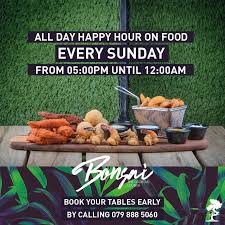 With shoji screens surrounding the restaurant, our cozy and comfortable space creates the perfect tea house feel. Bonsai Lounge Posts Facebook